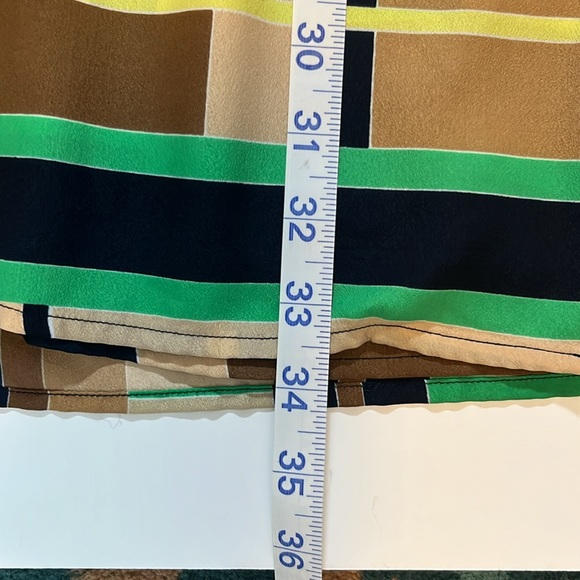 The Webster Miami Target Art Deco Green Wrap Dress Size small - Picture 3 of 3